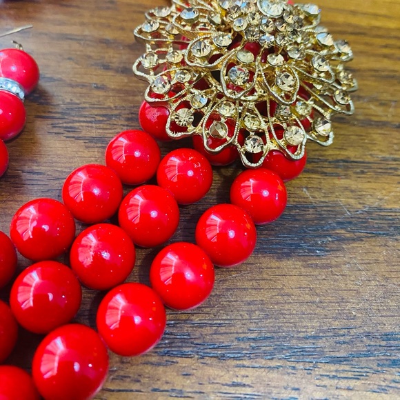 Beaded necklace set - Picture 5 of 8